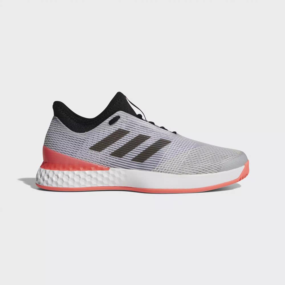 Adidas Adizero Ubersonic 3.0 Zapatillas De Tenis Plateados Para Hombre (MX-57899)